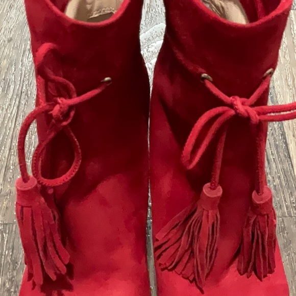 Kate Spade New York suede booties size 7 1/2 M - Picture 6 of 11